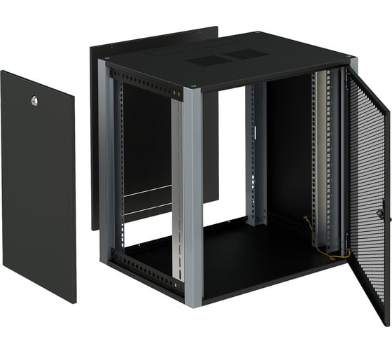 Телекоммуникационный настенный шкаф SYSMATRIX, 15U 600х450х720 дверь перфорация WP 6415 930