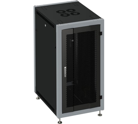 Серверный шкаф SYSMATRIX, 27U 600х800х1330 передняя дверь-перфорация, задняя-сплошная SL 6827.932