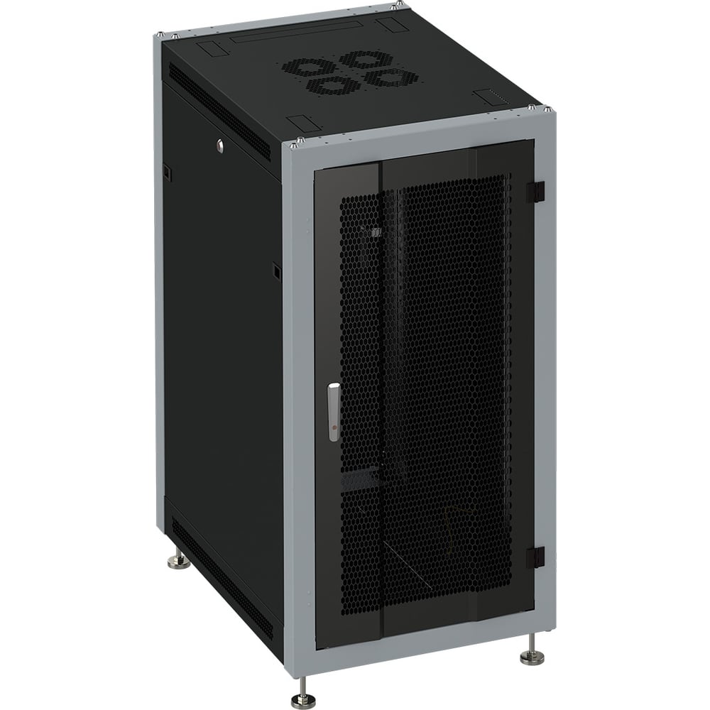 Серверный шкаф SYSMATRIX, 42U 600х800х2000 передняя дверь-перфорация ...