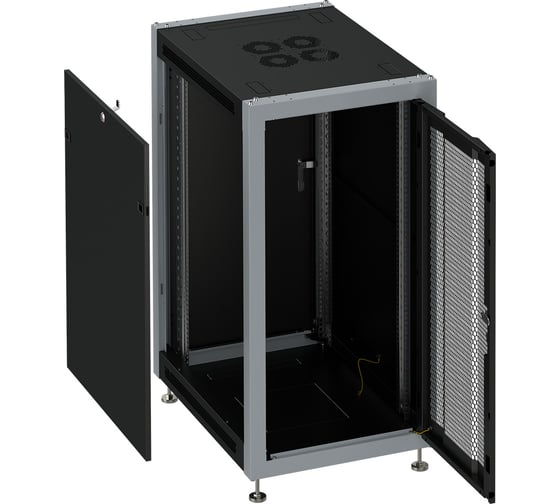 Серверный шкаф SYSMATRIX, 22U 600х800х1100 передняя дверь-перфорация, задняя сплошная SL 6822 932