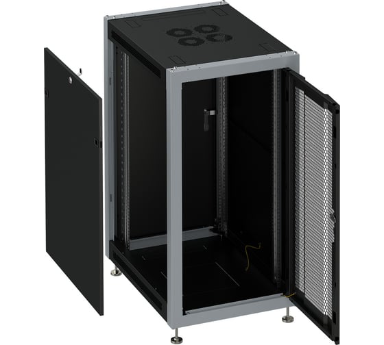 Серверный шкаф SYSMATRIX, 33U 600х600х1600 передняя дверь-перфорация, задняя сплошная SL 6633 932