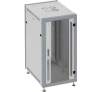 Коммутационный шкаф SYSMATRIX, 15U 600х600х800 передняя дверь-стекло, задняя-2 створки SL 6615 714