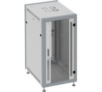 Коммутационный шкаф SYSMATRIX, 42U 600х1000х2000 передняя дверь-стекло, задняя перфорация SL 6042 713