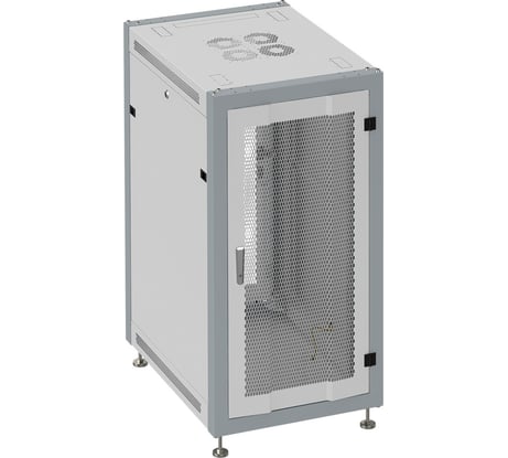 Коммутационный шкаф SYSMATRIX, 18U 600х800х935 передняя и задняя двери-перфорация SL 6818 733