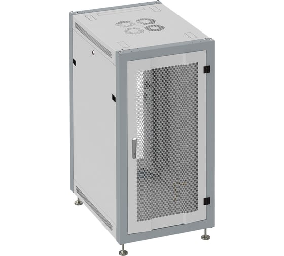 Коммутационный шкаф SYSMATRIX, 42U 600х800х2000 передняя и задняя двери-перфорация SL 6842 733