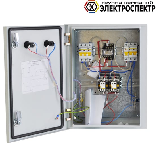 Щит автоматического включения резерва ГК ЭЛЕКТРОСПЕКТР ЩАП 12 10А 54УХЛ4 АВР _VGR215423