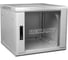 Настенный шкаф REXANT, 19 дюймов, 12U, 600×600×635 (ШxГxВ), дверь стекло, боковые съемные стенки, RAL 7035 04-1266-111 1