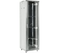 Напольный шкаф REXANT, 19 дюймов, 32U, 600x600x1609 (ШxГxВ), дверь стекло, боковые съемные стенки, RAL 7035 04-3266-211