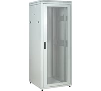 Шкаф сетевой ITK LINEA N 19 38U 800х800мм перфорированная передняя дверь задняя металлическая серый LN35-38U88-PM