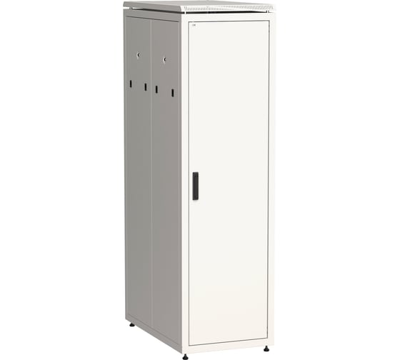 Шкаф сетевой ITK LINEA N 19 42U 600х1000мм металлическая передняя дверь серый LN35-42U61-M 1