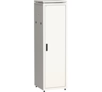 Шкаф сетевой ITK LINEA N 19 42U 600х600мм металлическая передняя дверь серый LN35-42U66-M
