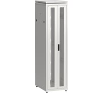 Шкаф сетевой ITK LINEA N 19 47U 600х800мм двери передняя перфорированная задняя двустворчатая перфорированная серый LN35-47U68-2PP