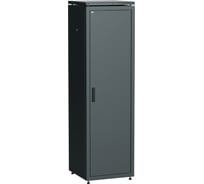 Шкаф сетевой ITK LINEA N 19 42U 600х600мм металлическая передняя дверь черный LN05-42U66-M