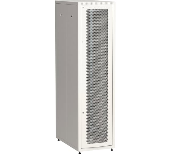 Шкаф напольный сетевой ITK LINEA E 19 47U 600х1000мм перфорированная передняя дверь задняя металлическая серый LE35-47U61-PM 1