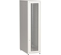 Шкаф напольный сетевой ITK LINEA E 19 42U 600х1000мм перфорированная передняя дверь задняя металлическая серый LE35-42U61-PM