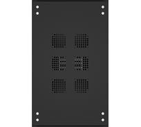 Шкаф напольный универсальный серверный NTSS R 32U 600х600мм, 4 профиля 19, двери перфорированная и перфорированная, боковые стенки съемные, регулируемые опоры, разобранный, черный RAL 9005 NTSS-R32U6060PD/PD-BL