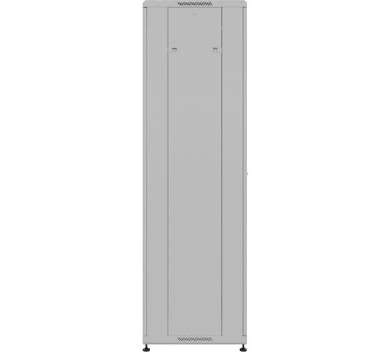 Шкаф напольный универсальный серверный NTSS R 42U 600х800мм, 4 профиля 19, двери перфорированная и сплошная металл, боковые стенки съемные, регулируемые опоры, разобранный, серый RAL 7035 NTSS-R42U6080PD 1