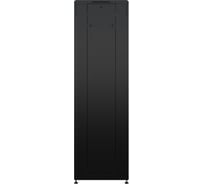 Шкаф напольный универсальный серверный NTSS R 42U 600х800мм, 4 профиля 19, двери перфорированная и сплошная металл, боковые стенки съемные, регулируемые опоры, разобранный, черный RAL 9005 NTSS-R42U6080PD-BL
