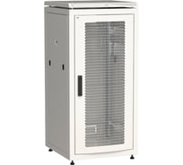 Шкаф сетевой ITK LINEA N 19 28U, 600х800мм, перфорированная передняя дверь, серый LN35-28U68-P