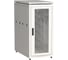 Шкаф сетевой ITK LINEA N 19 28U, 600х1000мм, перфорированные двери, серый LN35-28U61-PP 1