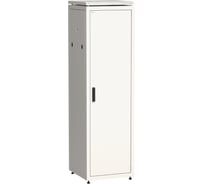 Шкаф сетевой ITK LINEA N 19 33U, 600х600мм, металлическая передняя дверь, серый LN35-33U66-M