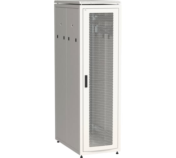 Шкаф сетевой ITK LINEA N 19 33U, 600х1000мм, перфорированная передняя дверь, серый LN35-33U61-P