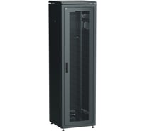 Шкаф сетевой ITK LINEA N 19 33U, 600х800мм, перфорированная передняя дверь, черный LN05-33U68-P