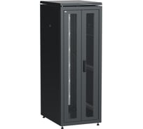 Шкаф сетевой ITK LINEA N 19 33U, 600х800мм, двери передняя перфорированная, задняя двустворчатая, перфорированная, черный LN05-33U68-2PP