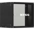 Шкаф настенный телекоммуникационный NTSS LIME 15U 550х600х770мм, 2 профиля 19, дверь стеклянная, боковые стенки несъемные, разобранный, черный RAL 9005 NTSS-WL15U5560GS-BL 3