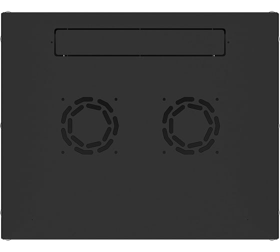 Шкаф настенный телекоммуникационный NTSS W 15U 600х450х770мм, 2 профиля 19, дверь стеклянная, боковые стенки съемные, задняя стенка, разобранный, черный RAL 9005 NTSS-W15U6045GS-BL