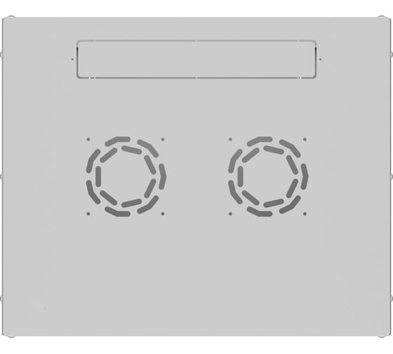 Шкаф настенный телекоммуникационный NTSS W 15U 600х450х770мм, 2 профиля 19, дверь сплошная металл, боковые стенки съемные, разобранный, серый RAL 7035 NTSS-W15U6045FD
