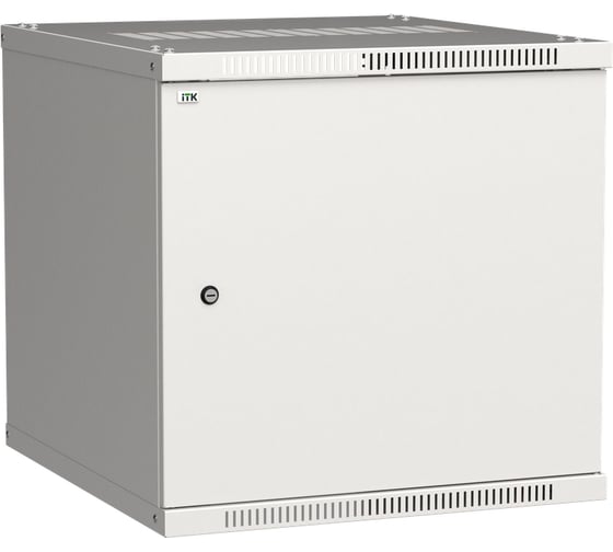 Шкаф ITK LINEA WE 12U, 600x650мм, дверь металл, серый LWE3-12U67-MF 1