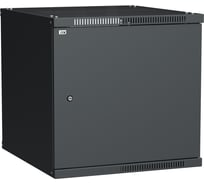 Шкаф ITK LINEA WE 12U, 600x650мм, дверь металл, черный LWE5-12U67-MF