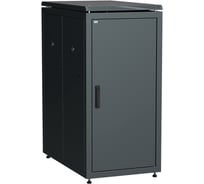 Шкаф сетевой ITK LINEA N 19 18U 600х1000мм металлическая передняя дверь черный LN05-18U61-M