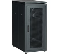 Шкаф сетевой ITK LINEA N 19 18U 600х1000мм перфорированная передняя дверь черный LN05-18U61-P
