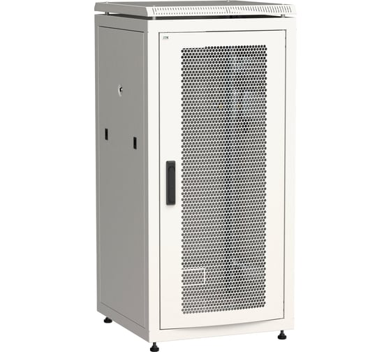 Шкаф сетевой ITK LINEA N 19 18U 600х800мм перфорированная передняя дверь серый LN35-18U68-P 1