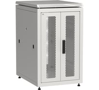 Шкаф сетевой ITK LINEA N 19 18U 600х800мм двери передняя перфорированная задняя двустворчатая перфорированная серый LN35-18U68-2PP