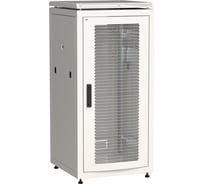 Шкаф сетевой ITK LINEA N 19 18U 600х600мм перфорированная передняя дверь серый LN35-18U66-P