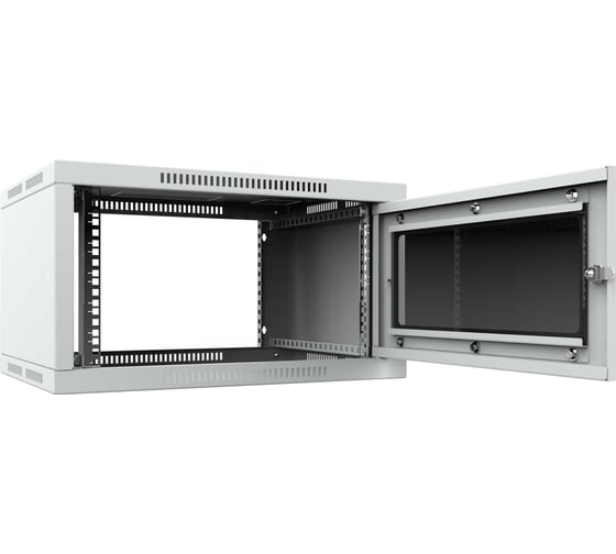 Шкаф телекоммуникационный настенный ШТНС-6U-600-450-С-RAL7035 44ММ 44.03.00006