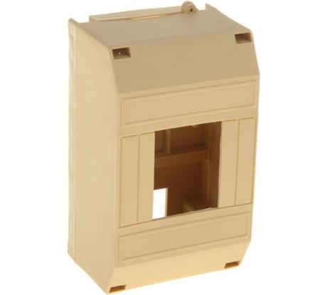 Бокс для автоматических выключателей УРАЛ ПАК на 2-4 модуля под светлое дерево IP 20. БВ-8111075-028