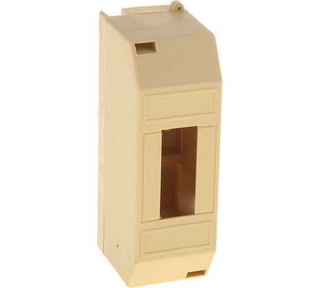 Бокс для автоматических выключателей УРАЛ ПАК на 1-2 модуля под светлое дерево IP 20. БВ-8011042-045