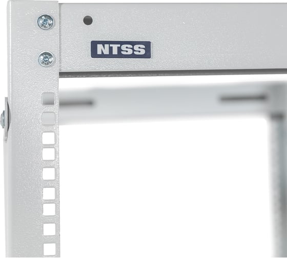 Стойка серверная NTSS OR двухрамная, 33U, 600-1000мм, комплект ножек, серый RAL 7035 NTSS-2POR33U/600-1000