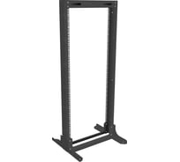 Стойка серверная NTSS OR однорамная, 42U, 19, комплект ножек, черный RAL 9005 NTSS-1GOR42U-BL