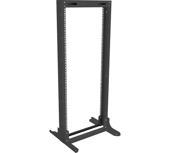 Стойка серверная NTSS OR однорамная, 45U, 19, комплект ножек, черный RAL 9005 NTSS-1GOR45U-BL 1