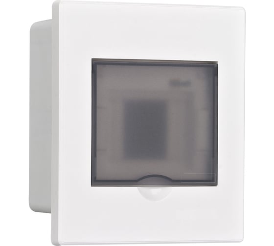 Корпус Dekraft пластиковый, навесной прозр. дв. 1 ряд 4 мод. IP41 ЩРН-П 31060DEK