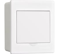 Корпус Dekraft пластиковый, навесной бел. дв. 1 ряд 4 мод. IP41 ЩРН-П 31084DEK