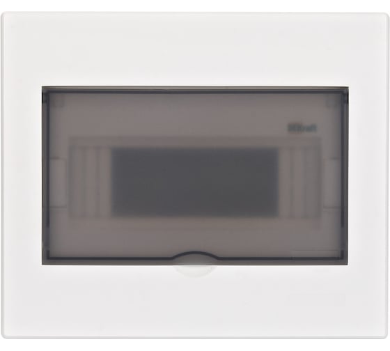 Корпус Dekraft пластиковый, навесной прозр. дв. 1 ряд 9 мод. IP41 ЩРН-П 31062DEK 1