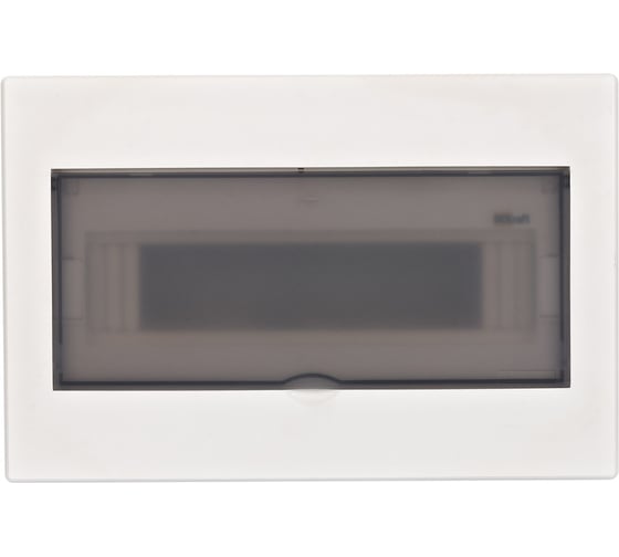 Корпус Dekraft пластиковый, навесной прозр. дв. 1 ряд 13 мод. IP41 ЩРН-П 31063DEK