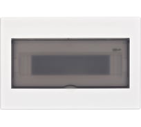 Корпус встраиваемый Dekraft прозрачная дверца 1 ряд 13 мод. IP41 ЩРВ-М 31073DEK