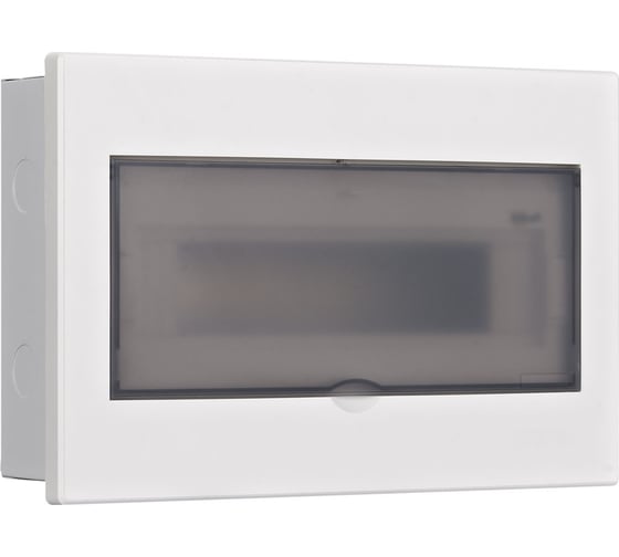 Корпус встраиваемый Dekraft прозрачная дверца 1 ряд 13 мод. IP41 ЩРВ-М 31073DEK